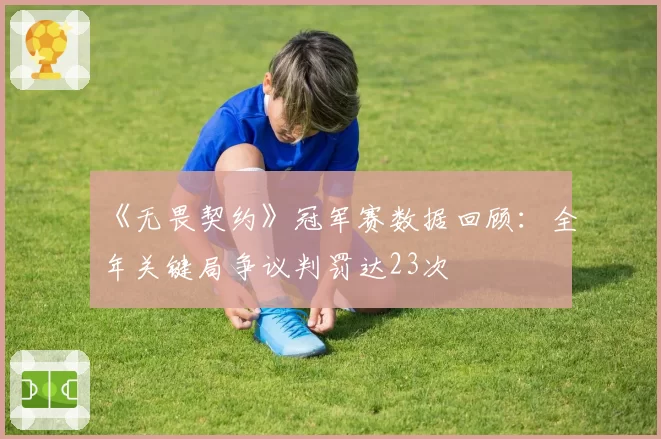 《无畏契约》冠军赛数据回顾：全年关键局争议判罚达23次